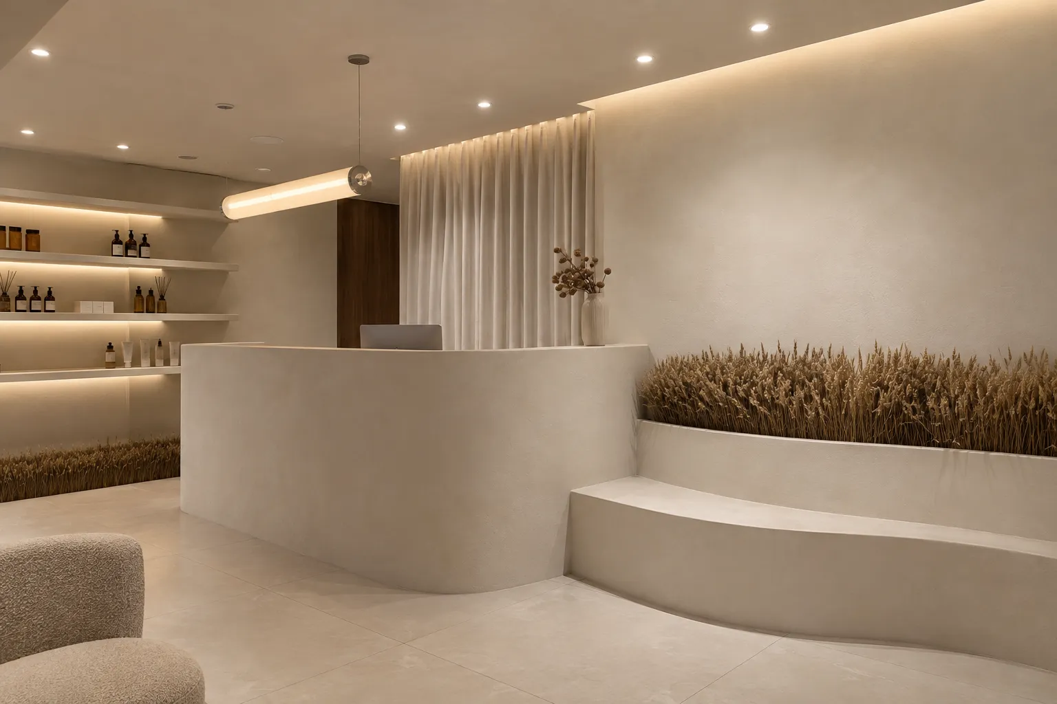 recepción, arco y mimbre — Naoos, Calpe