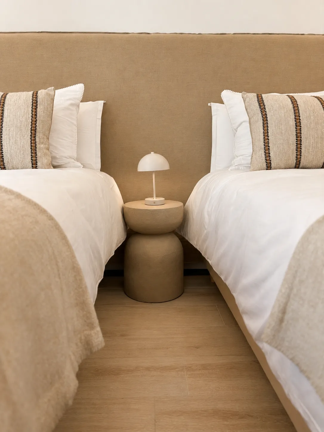 dormitorio de invitados, camas gemelas